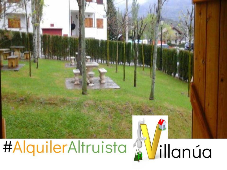 Apartamento Modesto En Las Montanas Del Pirineo Aragones En Alquiler Altruista Economico Villanua Ngoại thất bức ảnh